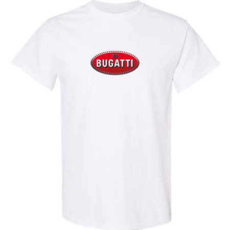 Bugatti Logo Men’s Gildan T-Shirt – Luxury Automotive Inspired Graphic Tee