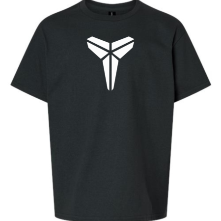 Youth Kobe Bryant Logo Inspired T-Shirt – Kids Unisex Basketball Fan Tee