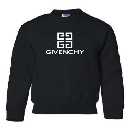 Givenchy Logo Youth Sweatshirt – Kids & Youth Fashion Crewneck Pullover