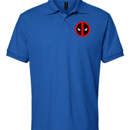 Deadpool Logo Men’s Polo Shirt
