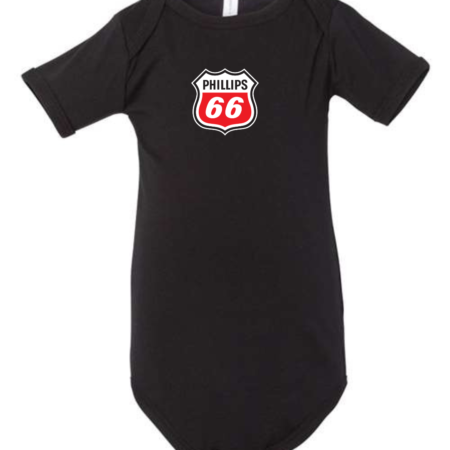 Phillips 66 Baby Bodysuit Infant Oil Company Logo Romper
