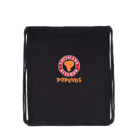 Popeyes Logo Drawstring Backpack