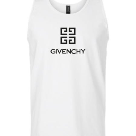 Givenchy Logo Men’s Tank Top – Luxury-Inspired Sleeveless Graphic Shirt