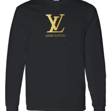 Classic LV Logo Men’s Long Sleeve T-Shirt