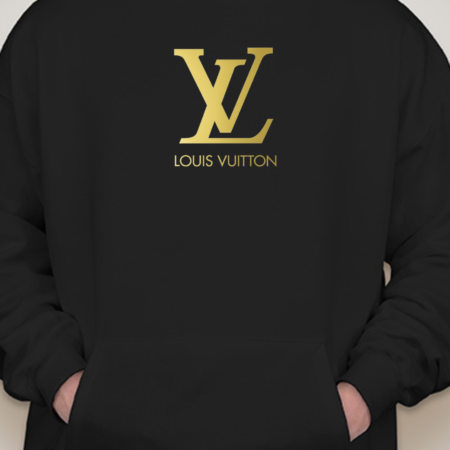 LV Logo Unisex Hoodie for Men and Women Pullover Sweatshirt