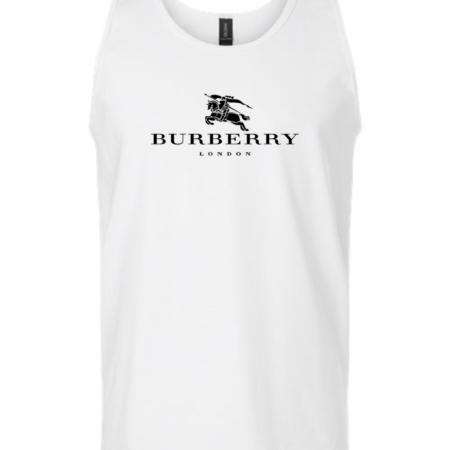 Men’s Burberry Logo Tank Top – Stylish Sleeveless Casual Shirt