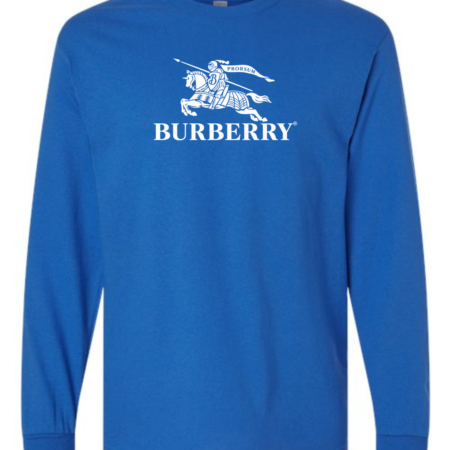 Classic Burberry Logo Men’s Long Sleeve T-Shirt