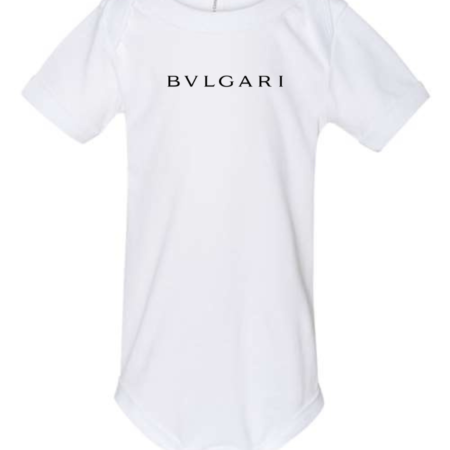 Bvlgari Baby Bodysuit Luxury Logo Infant One-Piece Gift