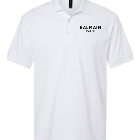 Balmain Paris Logo Men’s Polo Shirt