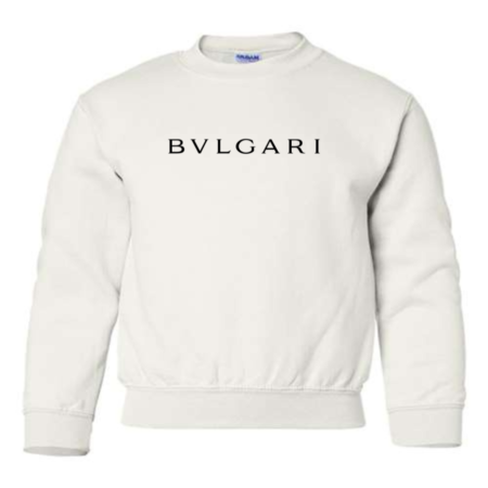 Bvlgari Logo Youth Sweatshirt – Kids & Youth Crewneck