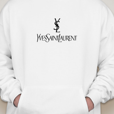 YSL Logo Unisex Hoodie for Men and Women Pullover Sweatshirt
