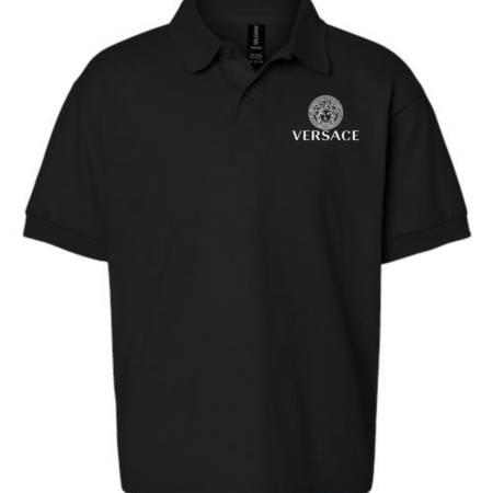 Versace Logo Youth Polo Shirt