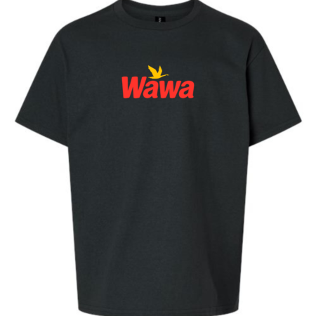 Youth Wawa Logo Inspired T-Shirt – Kids Unisex Convenience Store Graphic Tee
