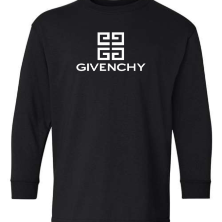 Givenchy Logo Youth Long Sleeve T-Shirt