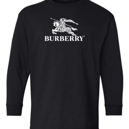 Burberry Logo Youth Long Sleeve T-Shirt
