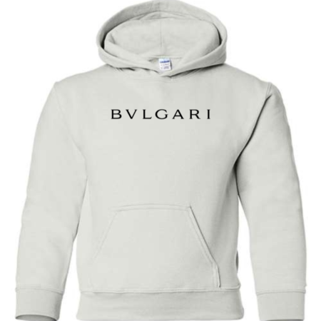 Bvlgari Logo Youth Hoodie – Luxury Inspired Graphic Pullover Sweatshirt for Kids