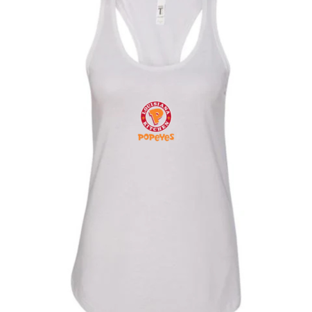 Popeyes Logo Women’s Racerback Tank Top