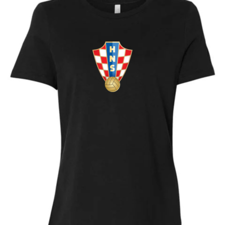 Croatia Football Logo Women’s Crewneck Sweatshirt