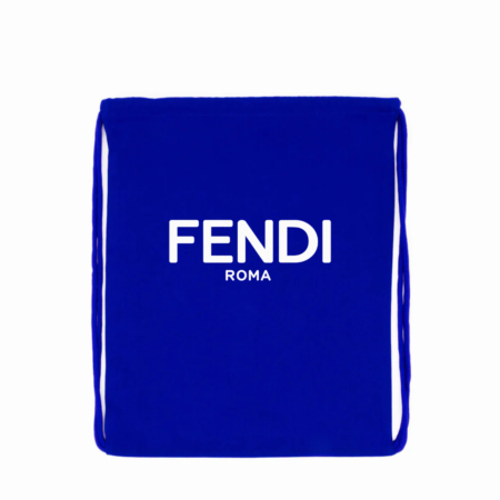 Fendi Roma Logo Drawstring Bag