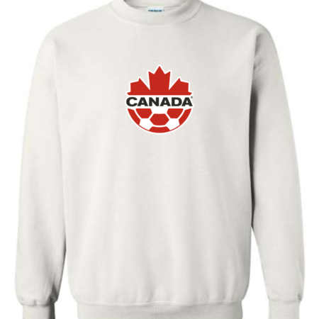 Canada Football Team Inspired Men's Sweatshirt – Soccer Logo Crewneck