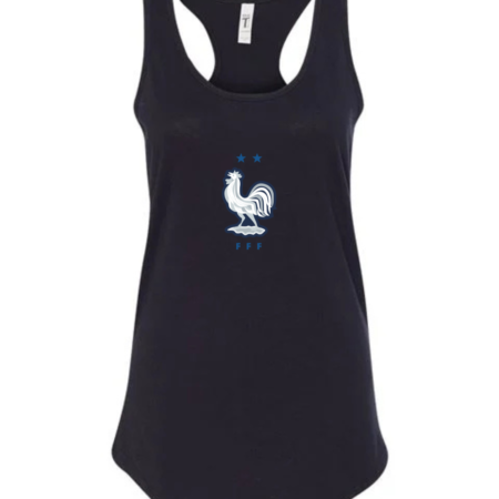 France National Football Team Logo Women’s Racerback Tank Top