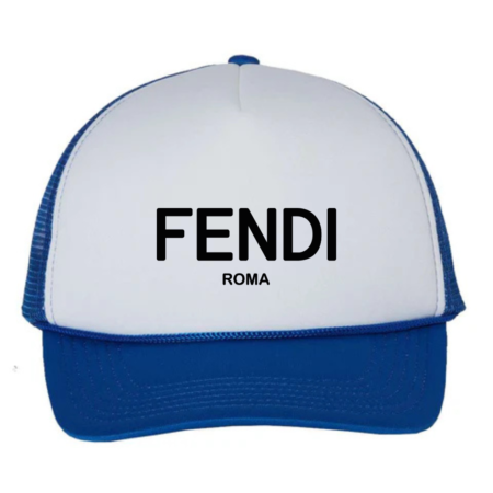 Fendi Roma Inspired Trucker Cap