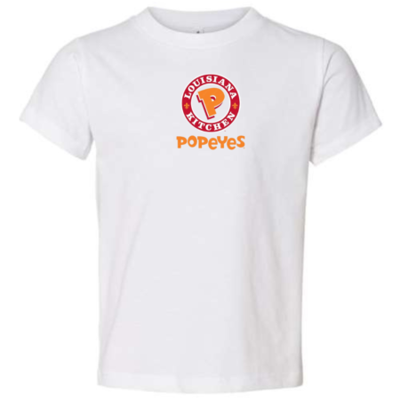 Classic Popeyes Logo Toddler T-Shirt