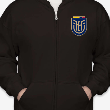 Ecuador National Football Team Logo Unisex Zip Hoodie – Ecuador Soccer Fan Apparel for Men & Women