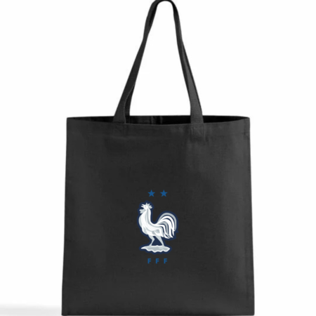 France National Football Team Logo Canvas Tote Bag