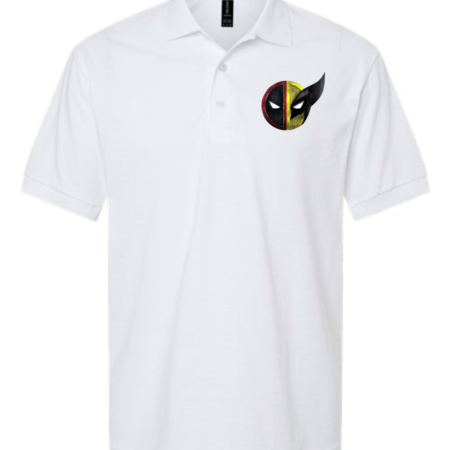 Deadpool & Wolverine Logo Men’s Polo Shirt
