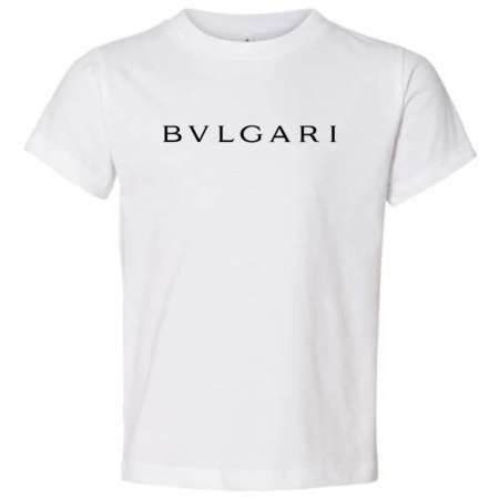 Classic BVLGARI Logo Toddler T-Shirt