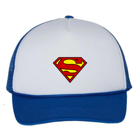 Superman Inspired Trucker Cap